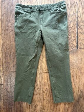 Banana Republic Olive Green Chino Pants